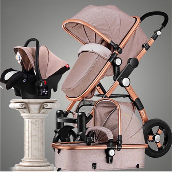 luxury stroller with car seat